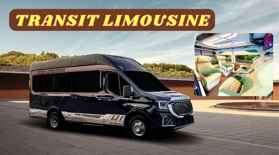 Ford transit limousine phiên bản mới nhất