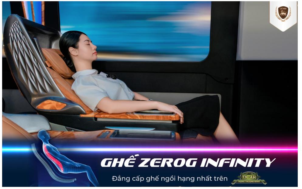 khoang ghế rộng rãi xe limousine đi phan thiết