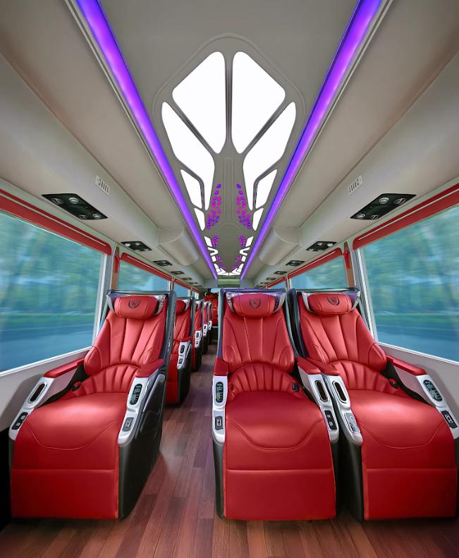 Chi tiết xe Limousine 23 chỗ DCar cao cấp mới nhất