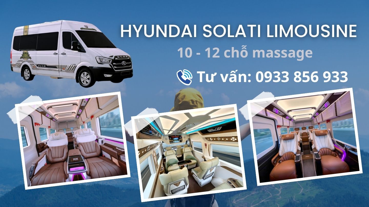Các phiên bản Hyundai solati limousine mẫu mới 2026