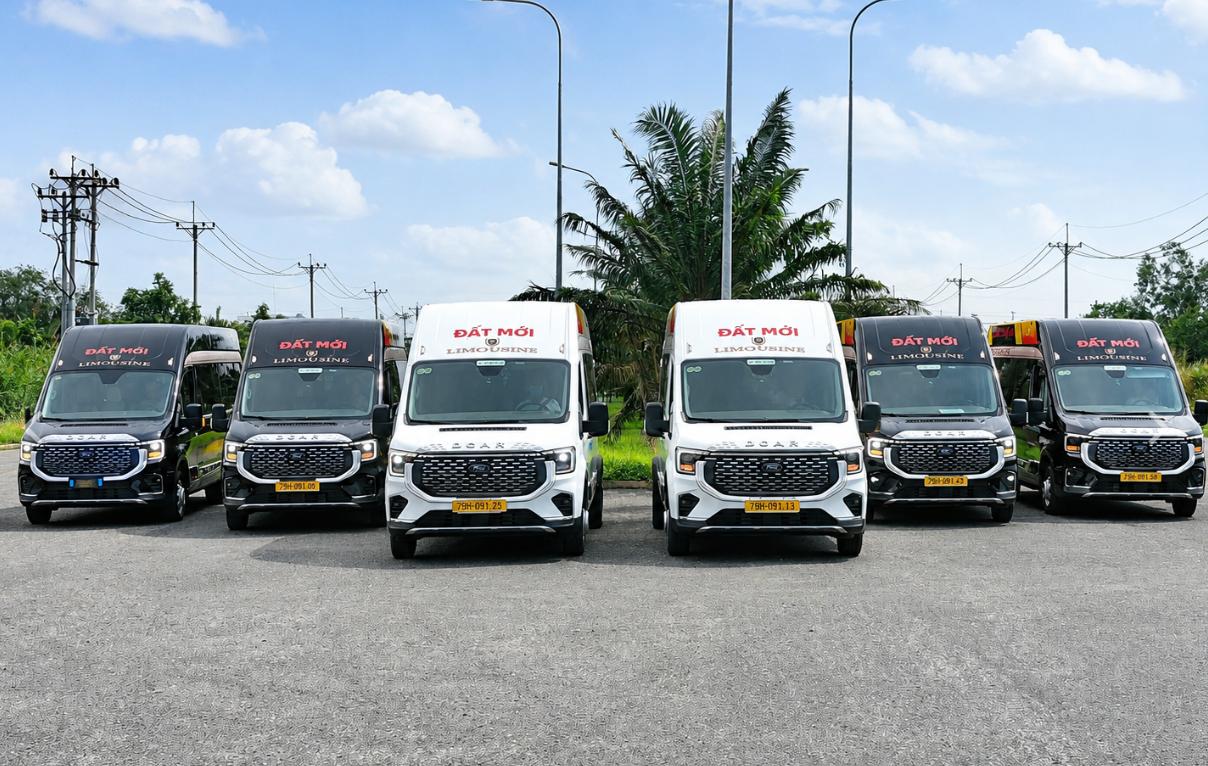 Nhà xe Đất Mới limousine Nha Trang Đà Lạt ghế massage