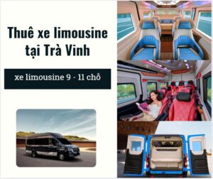 Cho thuê xe limousine tại Trà Vinh - 9 đến 12 ghế style maybach
