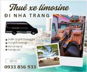Cho thuê xe limousine đi Nha Trang từ Sài Gòn