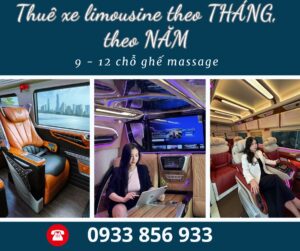 Dịch vụ cho thuê xe limousine theo tháng, theo năm cho công ty
