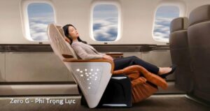 Ghế hạng nhất ZERO G trên DCar Hạng Thượng Đỉnh 2026 có gì?